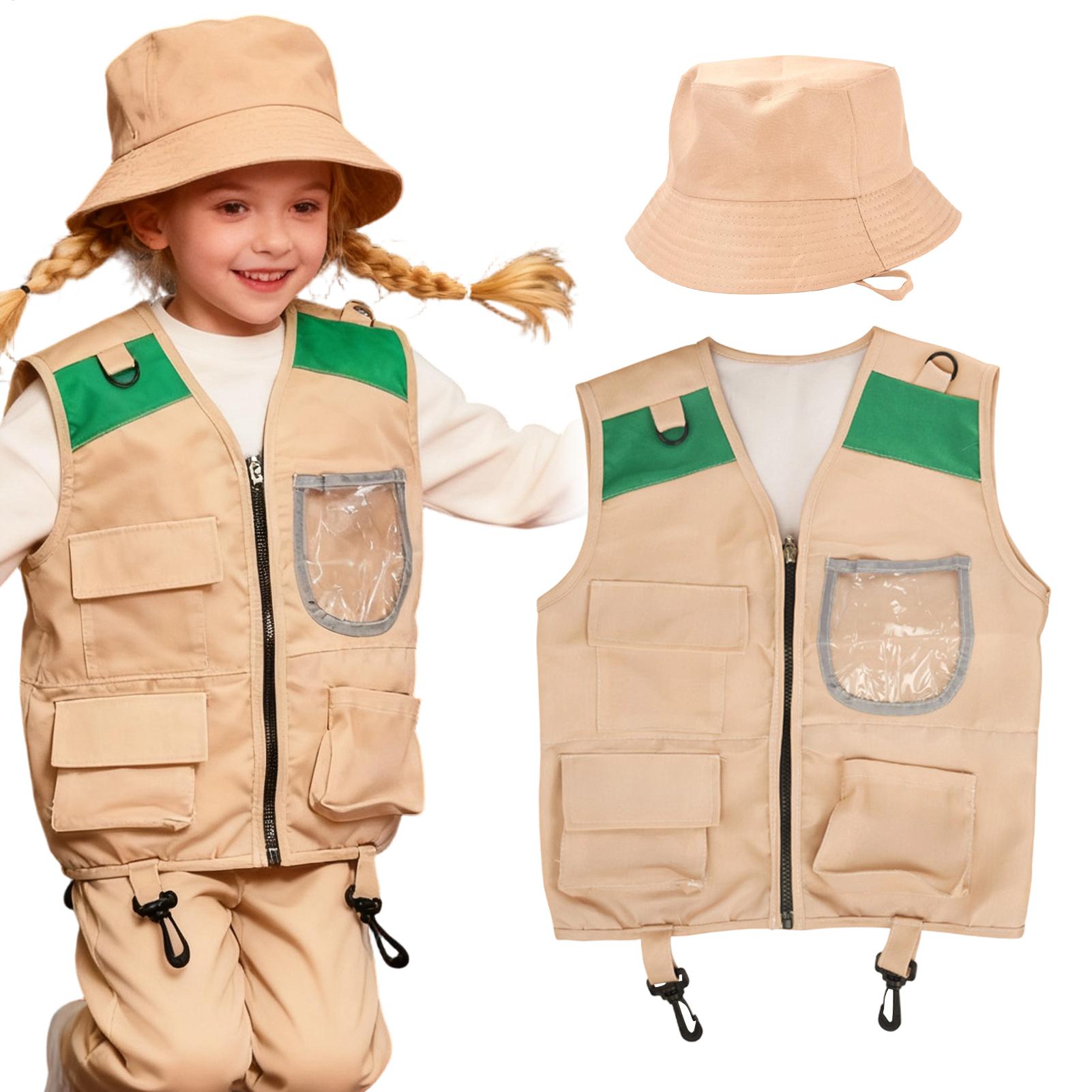 Outdoor Adventure Girls - Safari Explorer-kostuum voor kinderen Rollenspel Outdoor