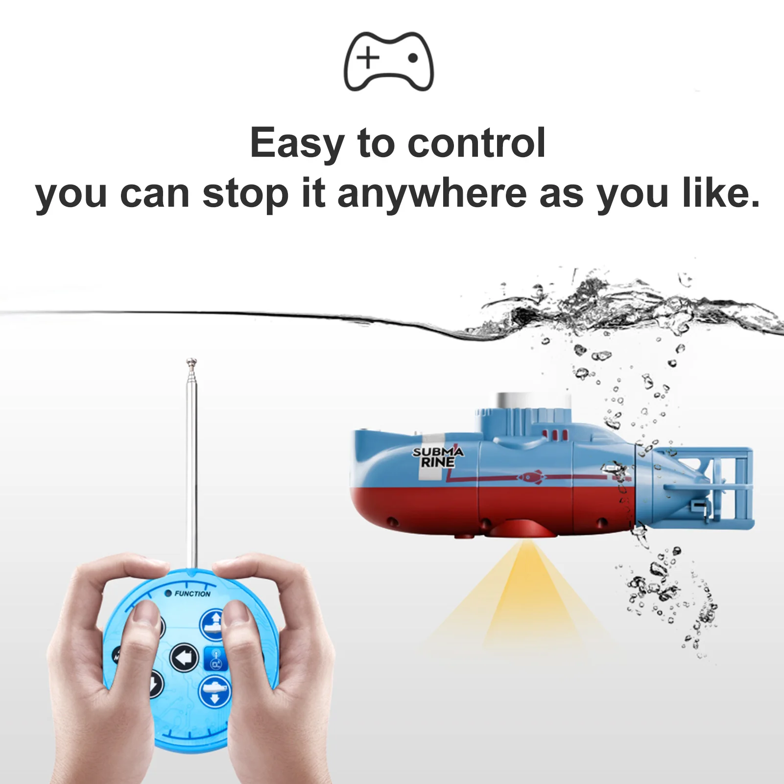 Simulatie Mini RC Onderzeeër 0 - Outdoor Adventure For Kids recensie en prijs