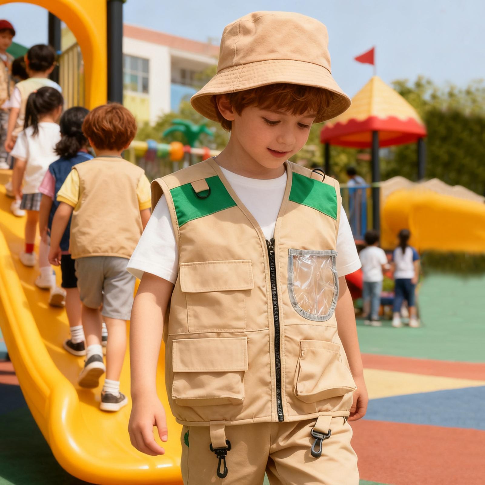 Kinder Explorer hoed en vest k - Outdoor Adventure For Kids recensie en prijs