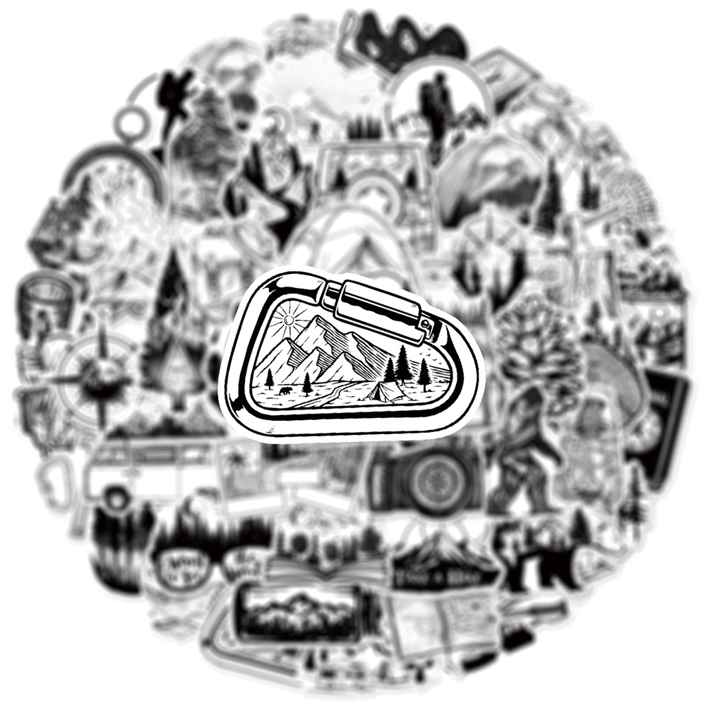 10/30/50 Stuks Zwart Wit Outdo - Outdoor Adventure Girls recensie en prijs